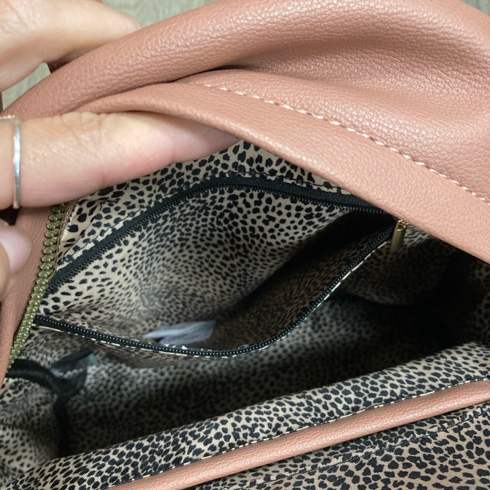 NWT-Alyssa Pink Mini Backpack - Picture 8 of 14